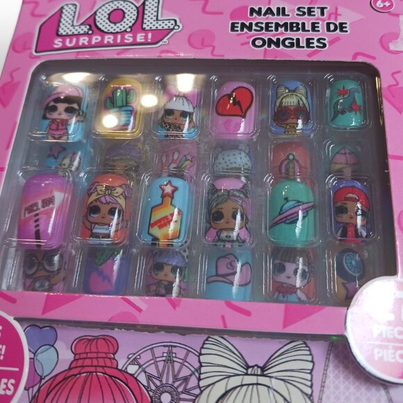 Girls Three Pack Minnie Mouse, Frozen, LOL Nail Art Bundle  Lot - Picture 12 of 13